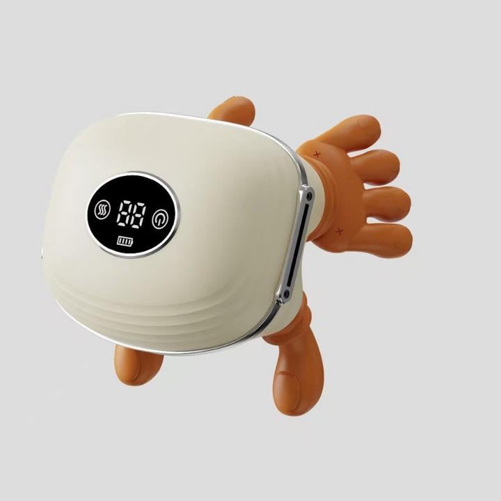 Aparat masaj HERUSI pentru gat si umeri, portabil, wireless, compact