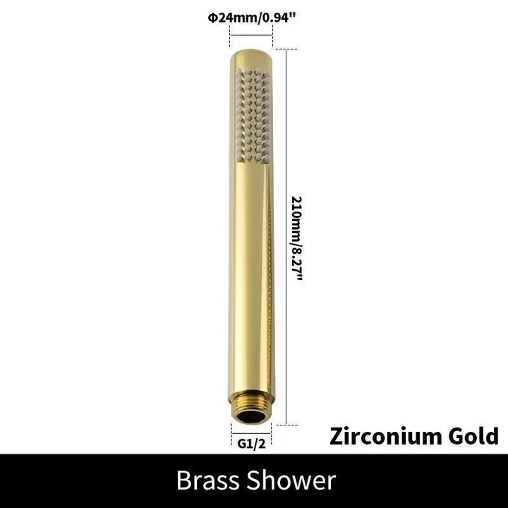 Cap de dus portabil HERUSI inox 304, presiune ridicata, economisire apa, 48 duze, universal, 22x10cm