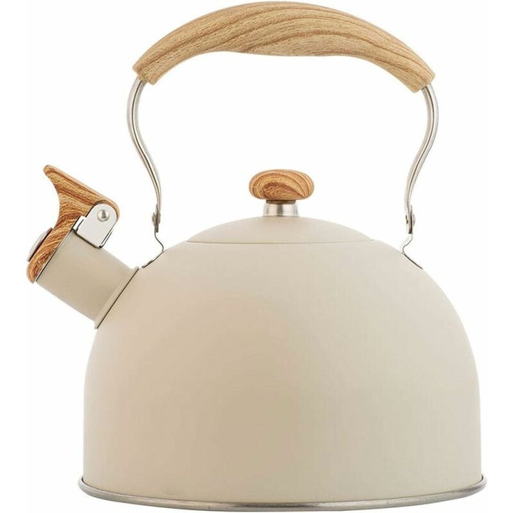 Fierbator HERUSI 2.5L inox pentru gaz si inductie, usor de curatat