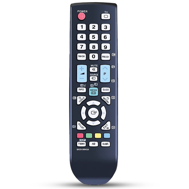 Telecomanda KNTECH®, BN59-00942A pentru TV/LCD SAMSUNG, cu functiile telecomenzii originale