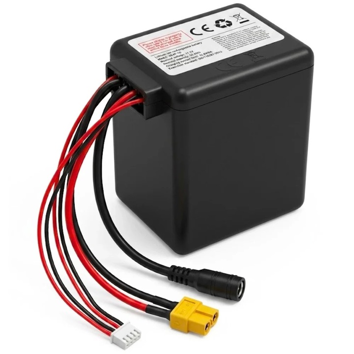 Baterie barca plantat momeala, 20000mAh, iUni BT20, Reincarcabila, 11.1V, Li-ion, Negru