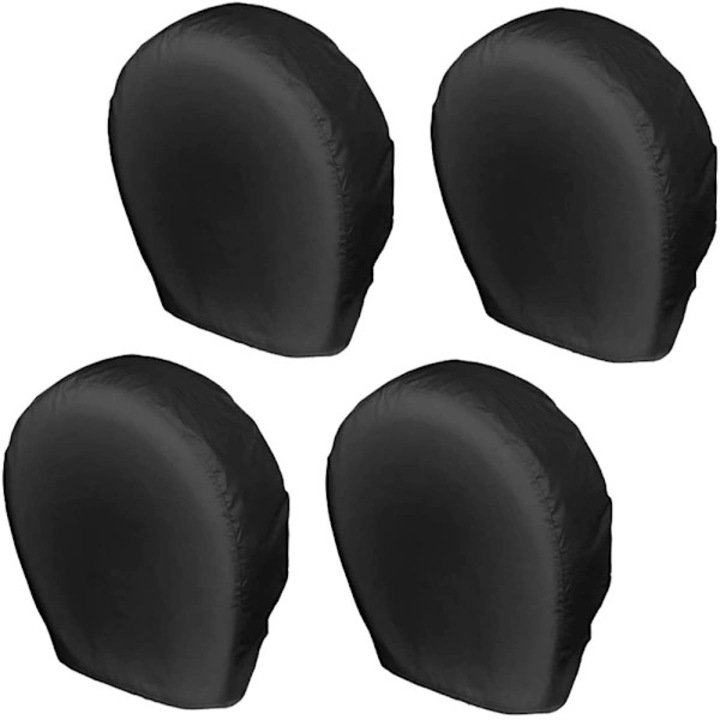 4 db univerzális keréktárcsa, strapabíró, fekete, 29-31.9 inch