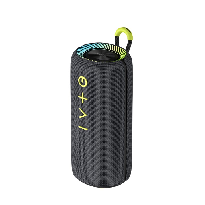 Boxa portabila Bluetooth Havit SK919BT, BT 5.4, 10W*2, IPX6, Negru