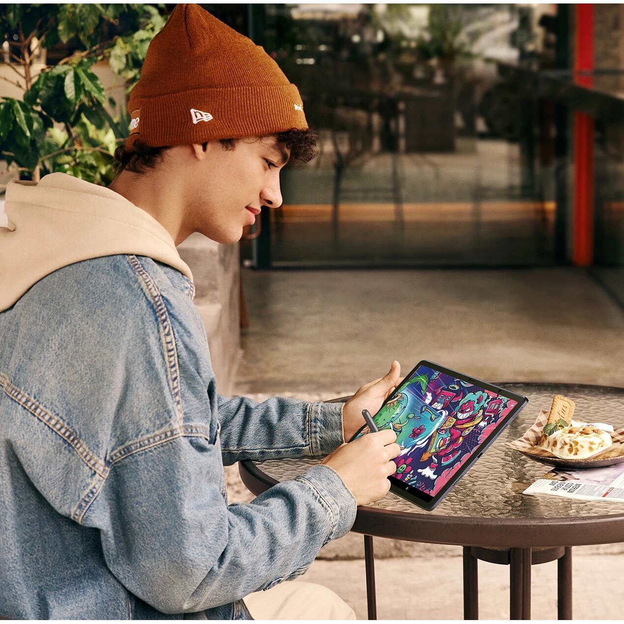 Tableta XP-Pen Magic Drawing Pad 12.2" (GEN2) Display 2K FHD, Stylus X3 Pro, 16K Nivele Presiune, X-Paper Display, Android 14, 256GB ROM, Wi-Fi, Include husa silicon
