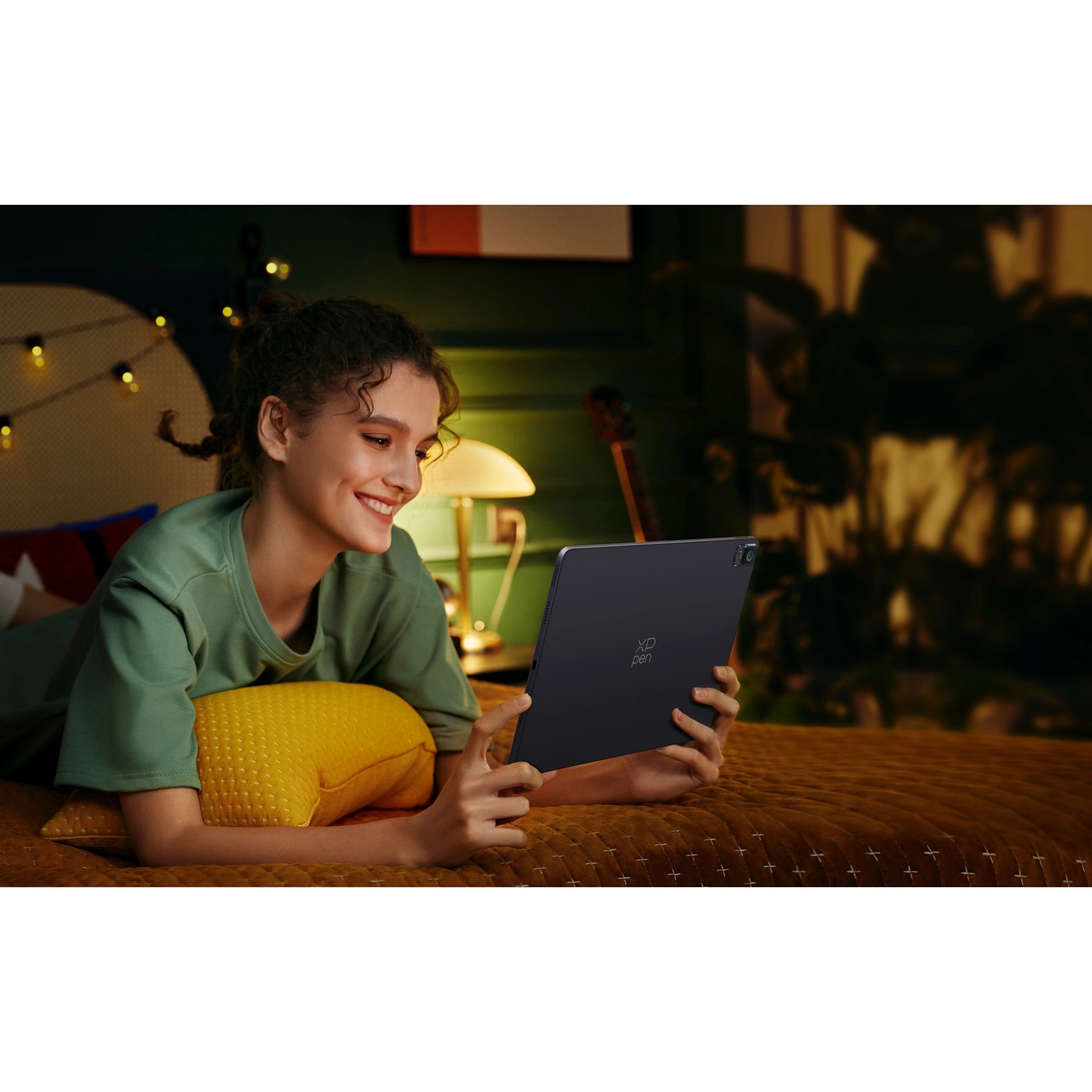 Tableta XP-Pen Magic Drawing Pad 12.2" (GEN2) Display 2K FHD, Stylus X3 Pro, 16K Nivele Presiune, X-Paper Display, Android 14, 256GB ROM, Wi-Fi, Include husa silicon