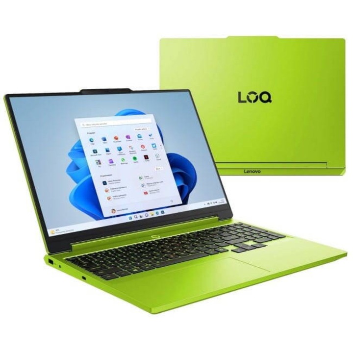 Laptop Lenovo LOQ 15 Ryzen 7 250 15.3inch WUXGA 165Hz 16GB 512GB Windows 11 Home RTX5050 Verde
