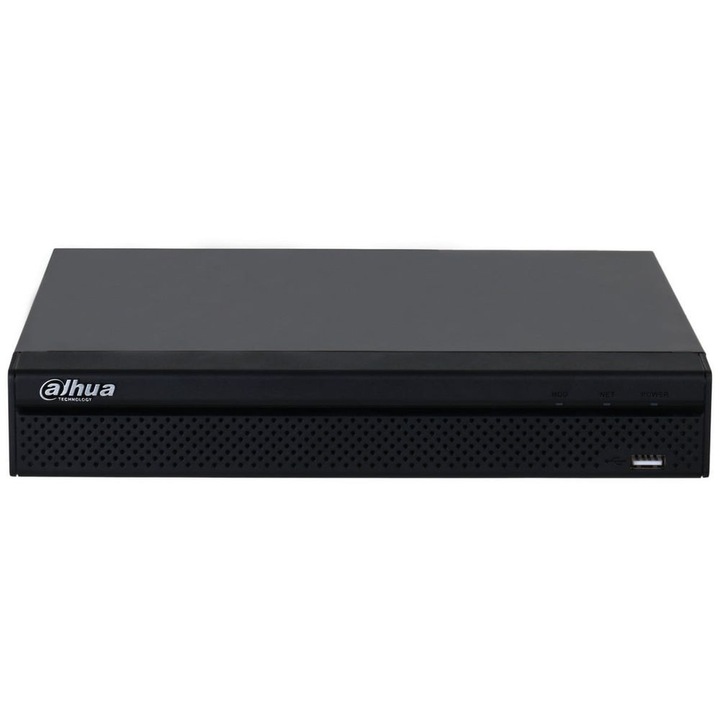 NVR Dahua 4 canale, 12MP, AI SMD Plus, H.265+, 1 HDD pana la 20TB, audio, NVR2104HS-2N-4KS3