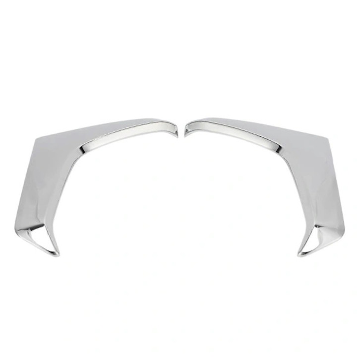 Set 2 bucati, Spoiler lateral geam spate pentru Subaru Forester SK 2018-2020, ABS cromat, protectie si decor, montaj fara gaurire, Cromat