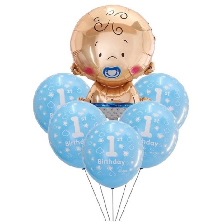 Lufi szett kisfiú első születésnapjára, First Birthday
