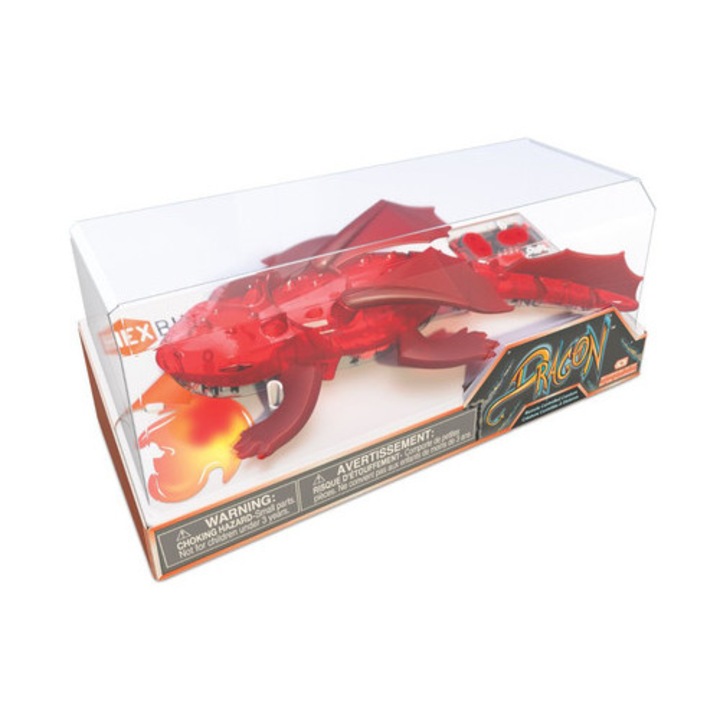 HEXBUG Drak sárkány robot - piros
