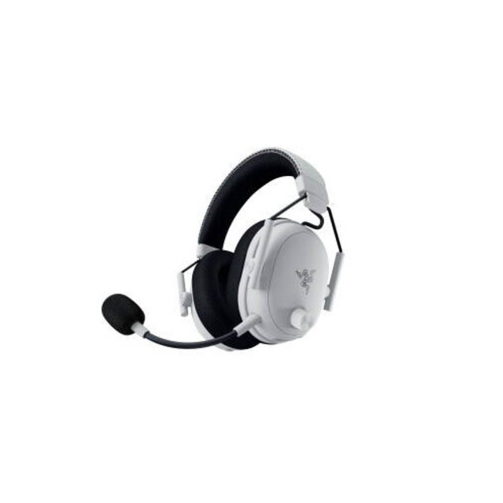 Casti Razer BlackShark V3 X Hyperspeed for PlayStation (white, 2.4 GHz dongle, Bluetooth, USB)
