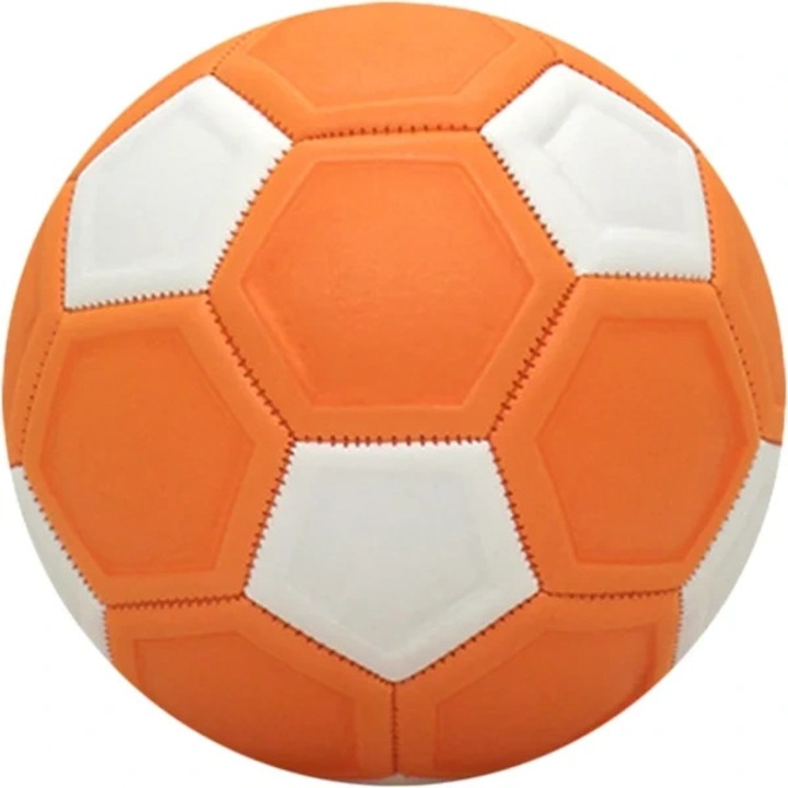 Minge fotbal, 20x20x20cm, elastica, cu orificii aer, multicolor