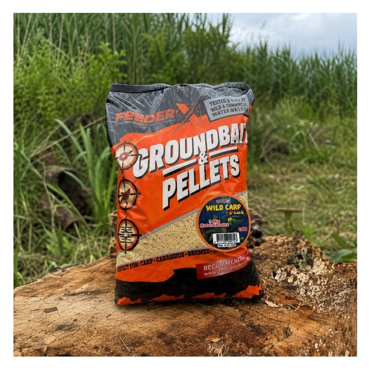 Nada FeederX Wild Carp 3 Natural Mix Aroma, 1, 5 kg