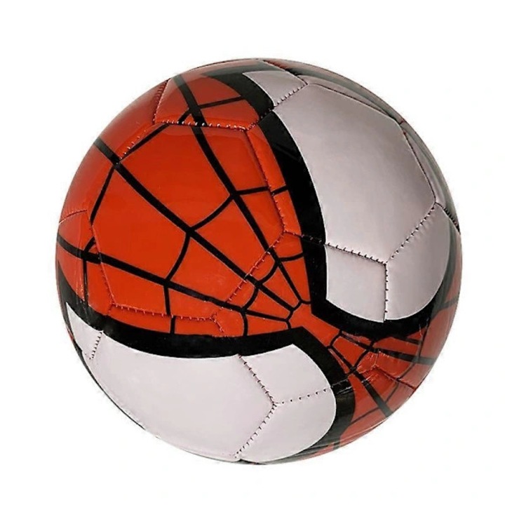 Focilabda, Spider-Man, 2-es méret, PVC, gumilabda, átmérő 15 cm, piros/fehér, 1 db