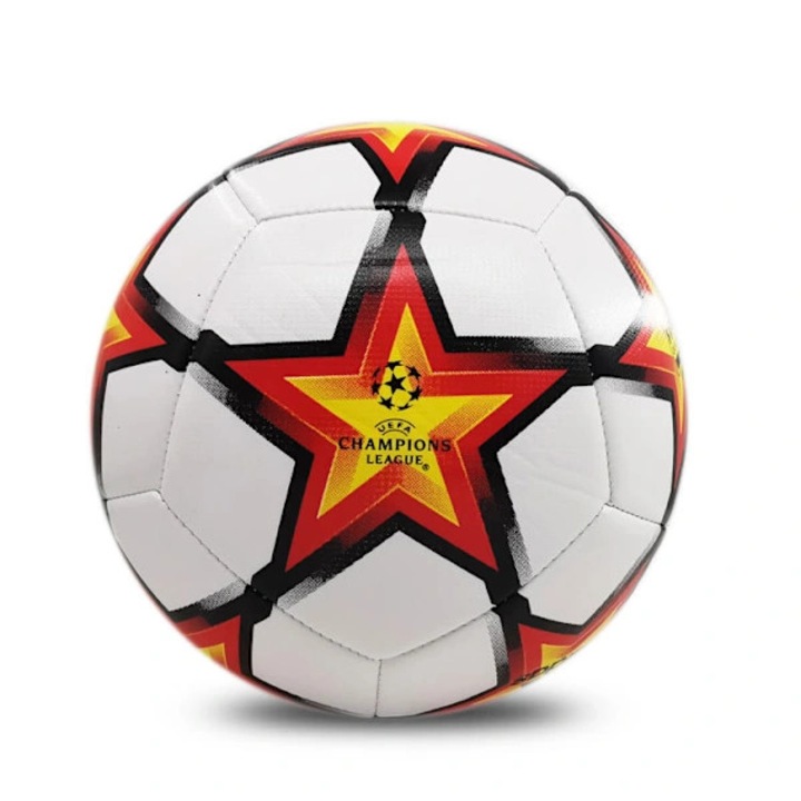 Standard méretű 5-ös futballlabda, pumpával és hálóval, fekete-fehér, 21.5cm
