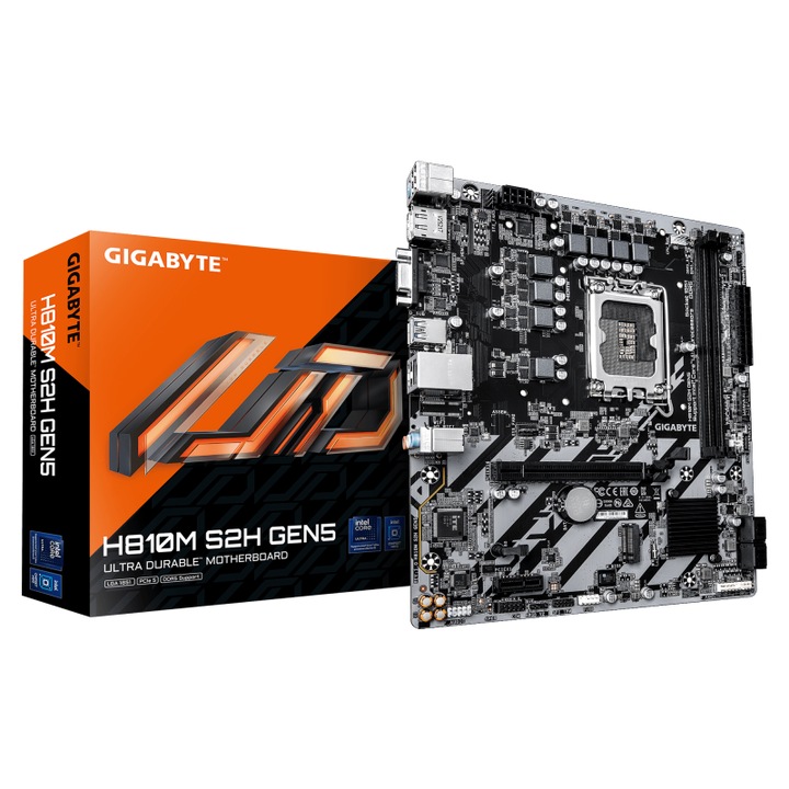 Placa de baza GIGABYTE H810M S2H LGA 1151 DDR5 GEN5