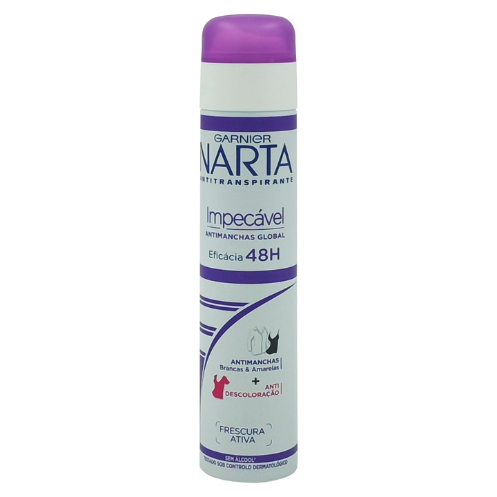 Антиперспирант дезодорант, Garnier Narta, 200 ml Безупречен