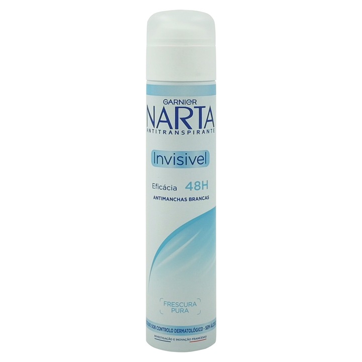 Антиперспирант дезодорант, Garnier Narta, 200 ml Invisible