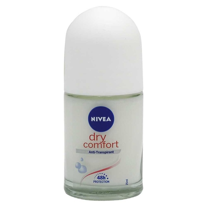 Рол-он антиперспирант, Nivea, 25 мл Dry Comfort