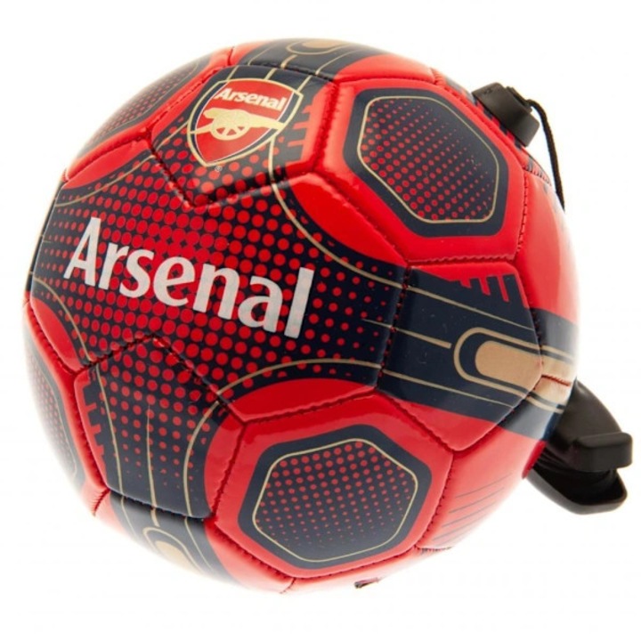 Arsenal FC edzőlabda, rugalmas, piros-sötétkék, 51cm