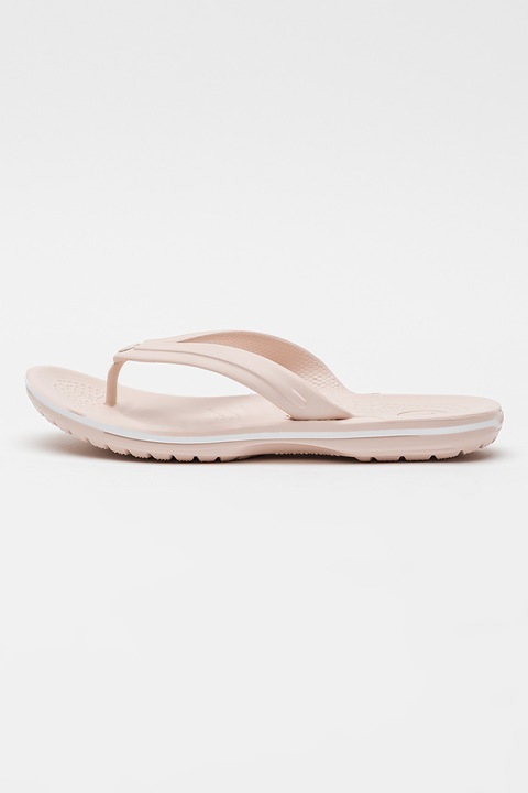 Crocs, Crocband™ flip-flop gumipapucs, Púderrózsaszín, 36-37