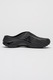 Crocs, Saboti unisex cu perforatii si model texturat Echo Wave, Negru, 39-40