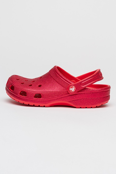 Crocs, Classic csillámos papucs, Eperszín, 36-37