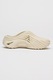 Crocs, Saboti unisex cu perforatii si model texturat Echo Wave, Bej deschis, 39-40