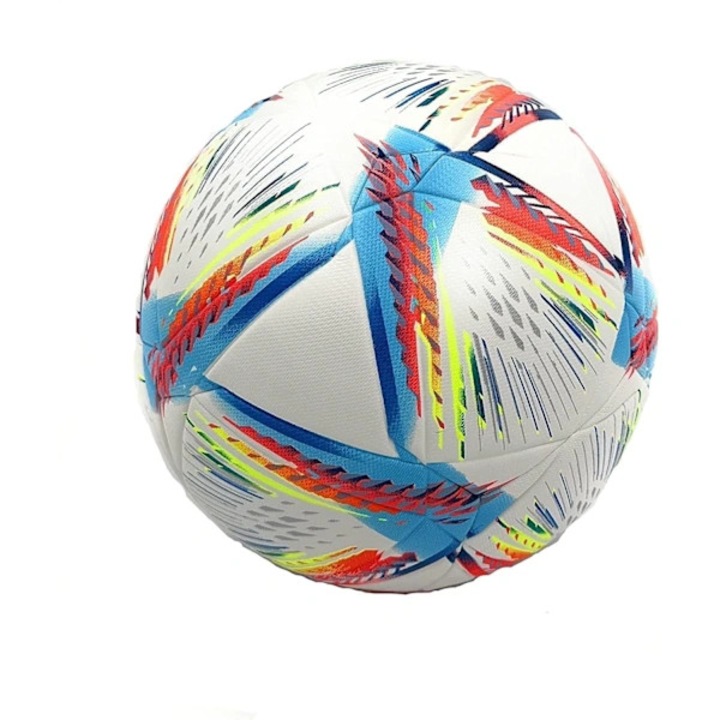 Professzionális, tartós, jól látható, többszínű futball labda (balon), 1 db