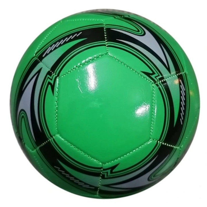 Professzionális PVC futball labda, zöld, 21.5cm átmérő