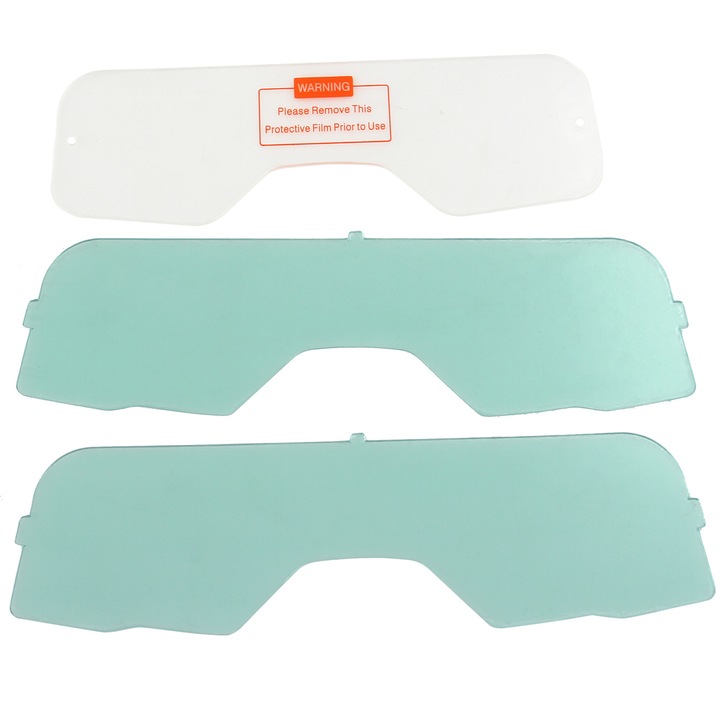 Geam de protectie pentru ochelari de sudura 162x46 2+1 bucati 15968