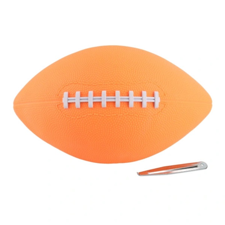 LED-es focilabda, rezgő, gumi, narancssárga, 26.3cm