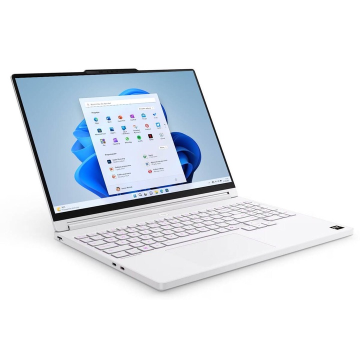 Laptop Lenovo Legion 5a- AMD Ryzen AI 7 450 15.3inch OLED 16GB 512GB Windows 11 Home RTX5060 Alb