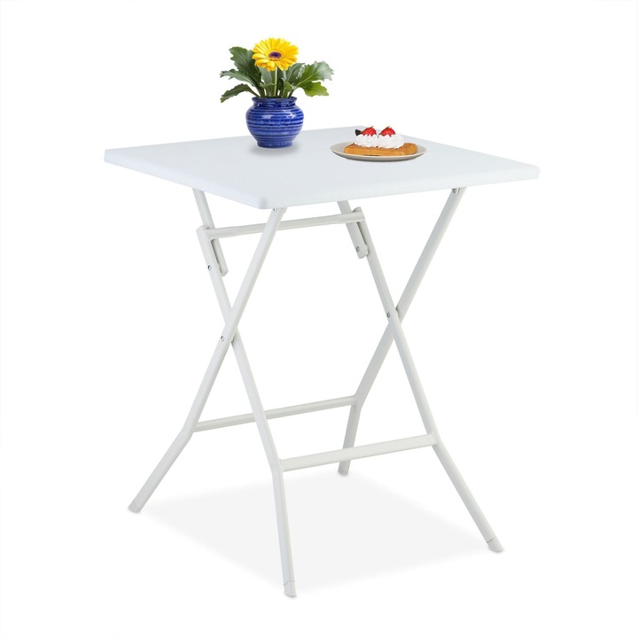 Set mobilier balcon 3 piese aspect lemn