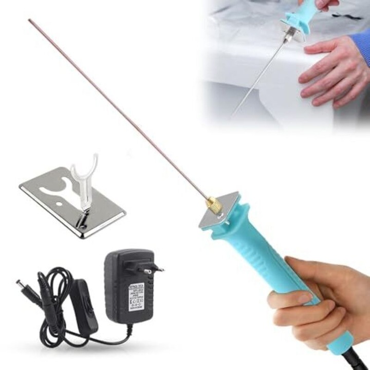 Elektromos habvágó kés 30W 20cm, többszínű