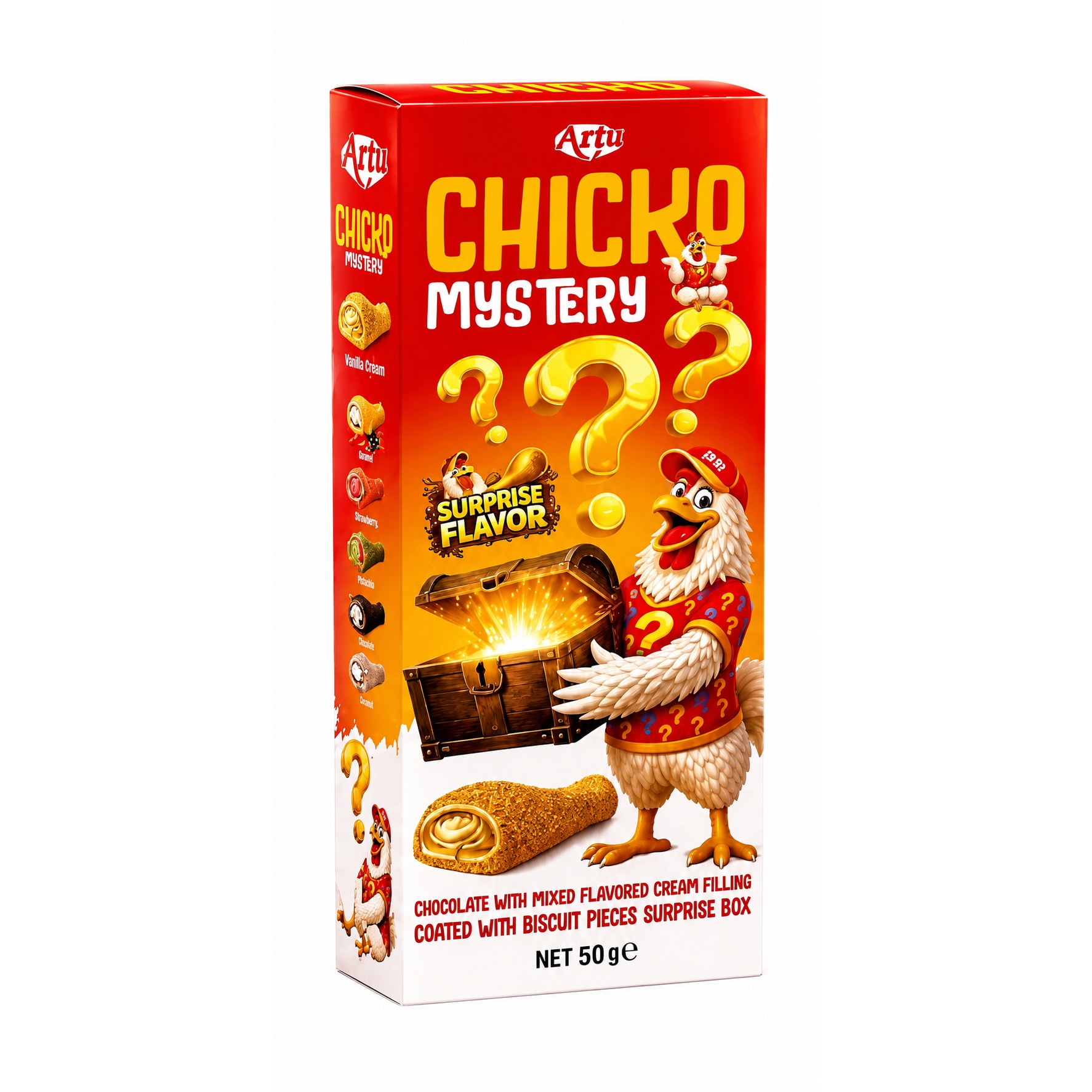 アクセサリー CHOCO Ciocolata ARTU Copanel Chicko Mistery, Aroma Misterioasa, Cutie