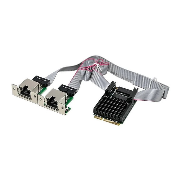 Мрежова карта MiniPCI-E двойна RJ45 Gigabit 10/100/1000Mbps