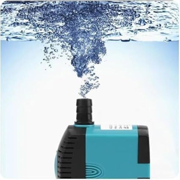 Pompa submersibila apa 800L/H 5W 11x9.5x9cm, set 2 duze