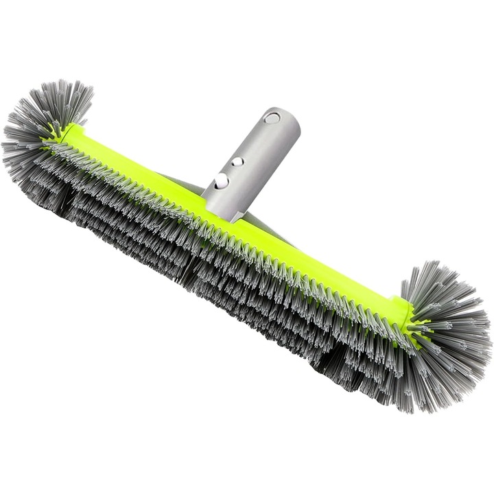 TRS alumínium medencekefe 40cm nylon ergonomikus