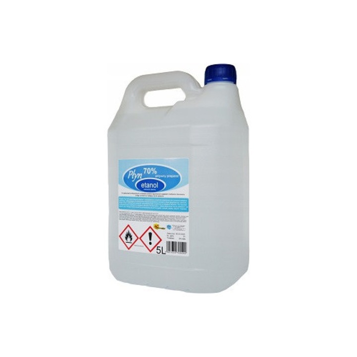 Solutie de curatare cu 70% alcool 5l 12508