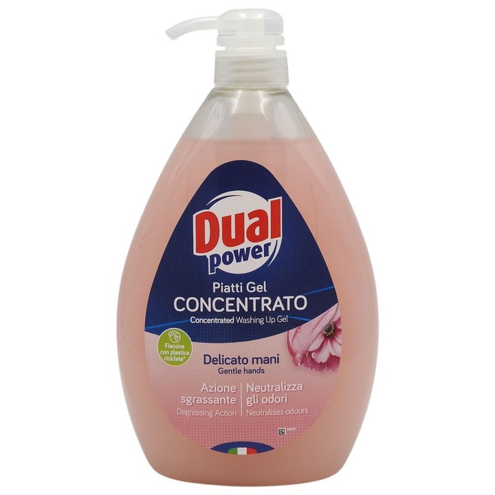 Kettős Mosószer Pumpás Váza 1 L Power Delicato