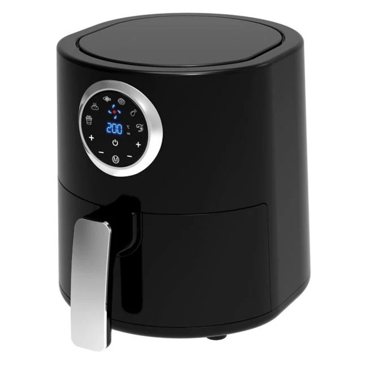 Forrólevegős fritőz Air Fryer 1300W 4.5L digitális kijelzővel
