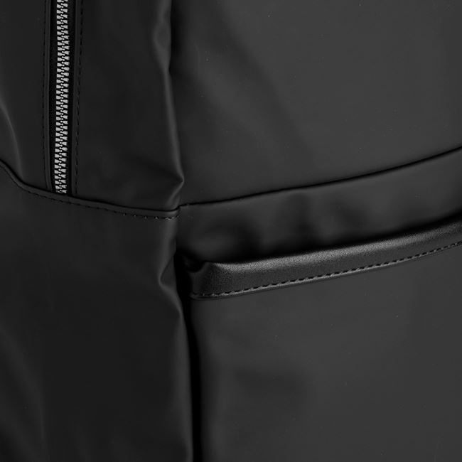 Rucsac din Piele Artificiala Neagra Saiconcept