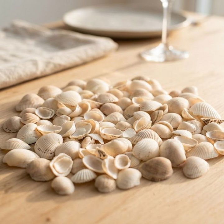 Scoici Decorative Albe 350g