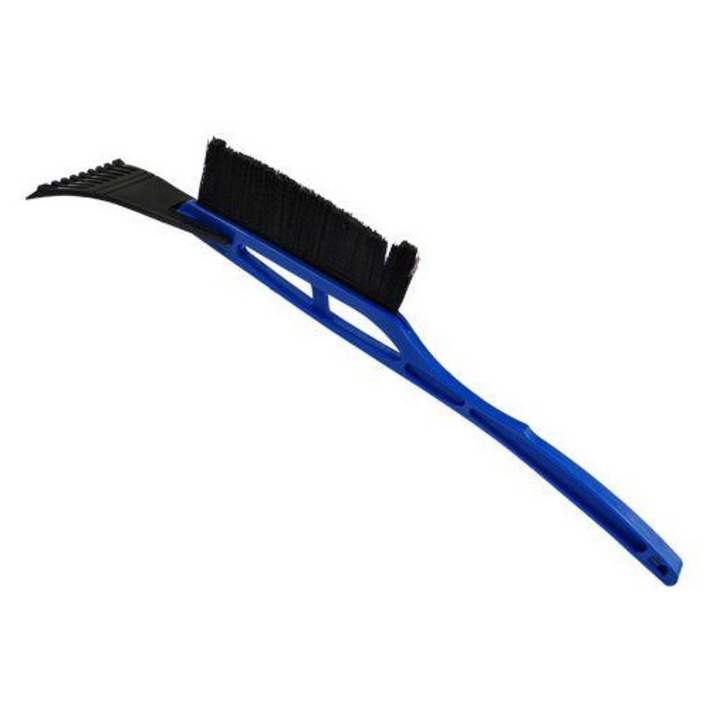 Perie si racleta pentru geamuri auto, 2 piese, negru
