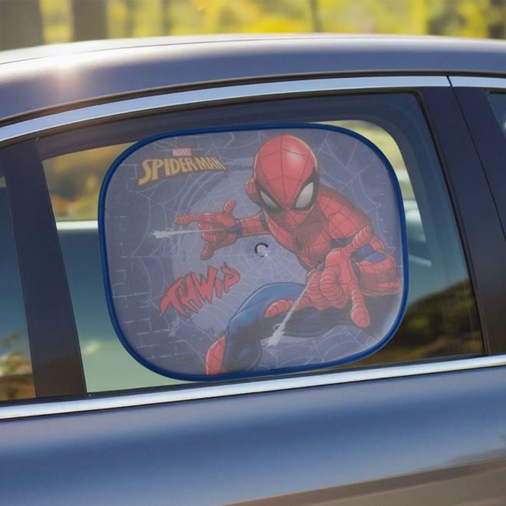 Spiderman Autó Napellenző 44x36cm - 2db