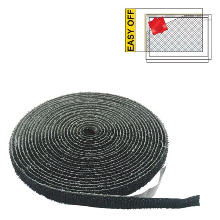 Banda Scai Neagra cu Scai pentru Sita (cu Carlige) 4mx2.5cm