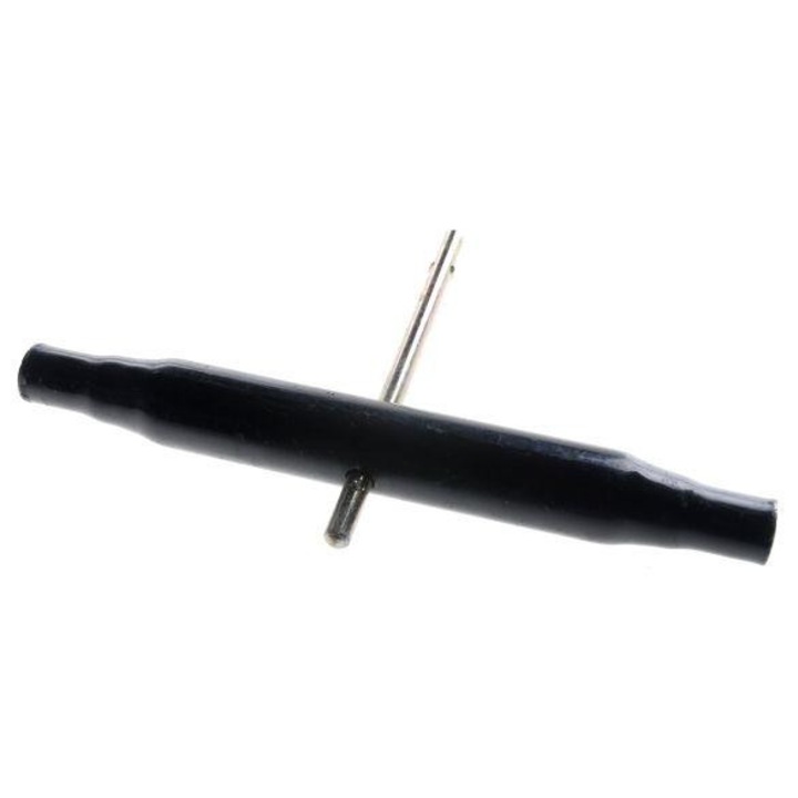Piulita (nut) pentru conector central C-330, metal, filetata, negru