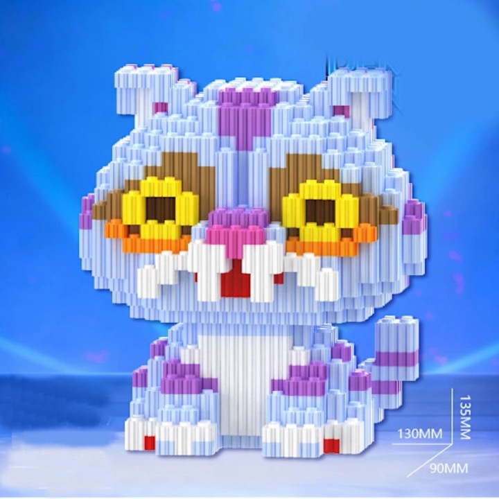 Комплект блокчета за конструиране Kpop Demon Hunters, съвместими с LEGO, малки образователни части от издръжлива пластмаса без остри ръбове, Многоцветен, 130x90x135 мм