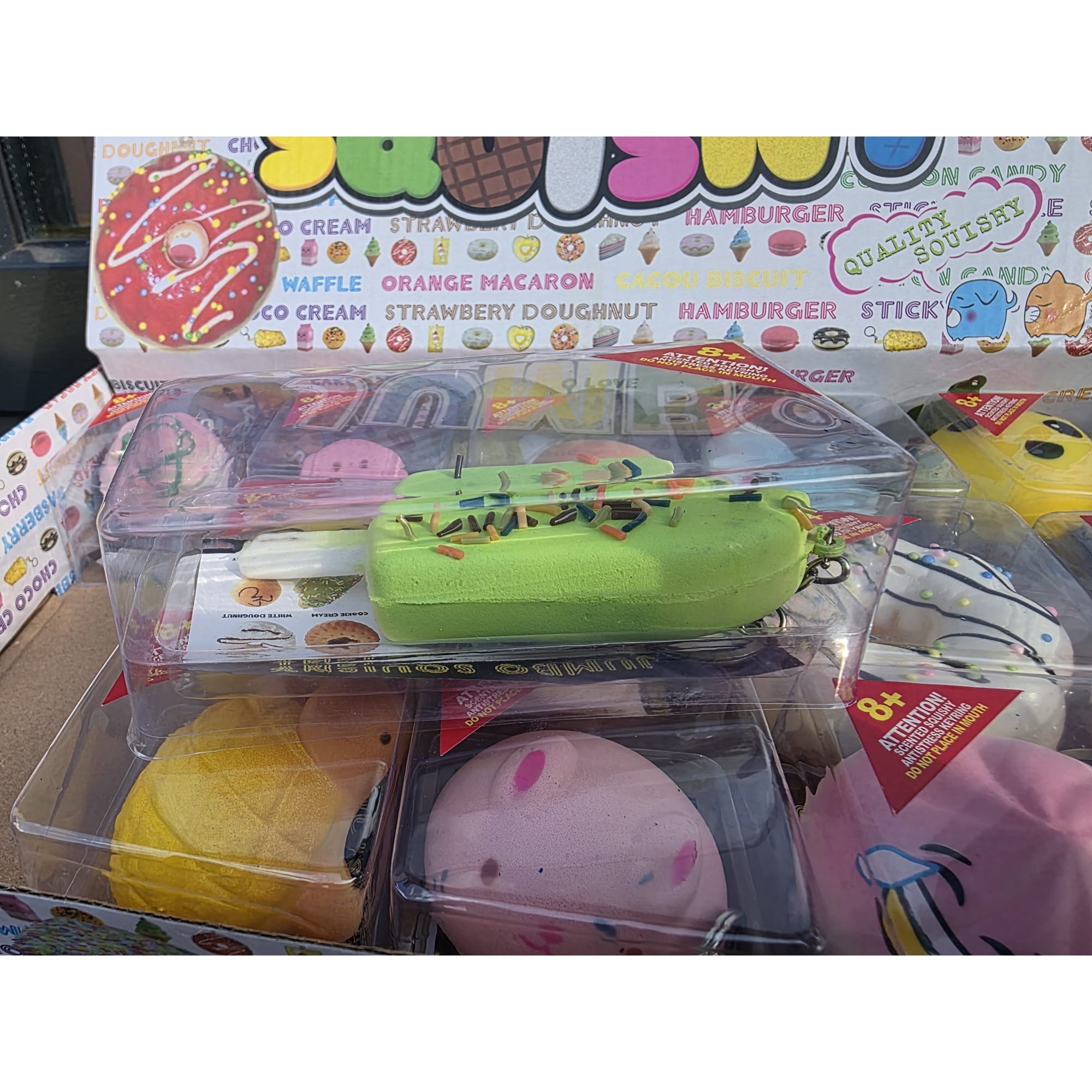 SET 12 Viral SQUEEZE 2026 VICTINY® Model FOOD Squishy Spuma 1 BUC